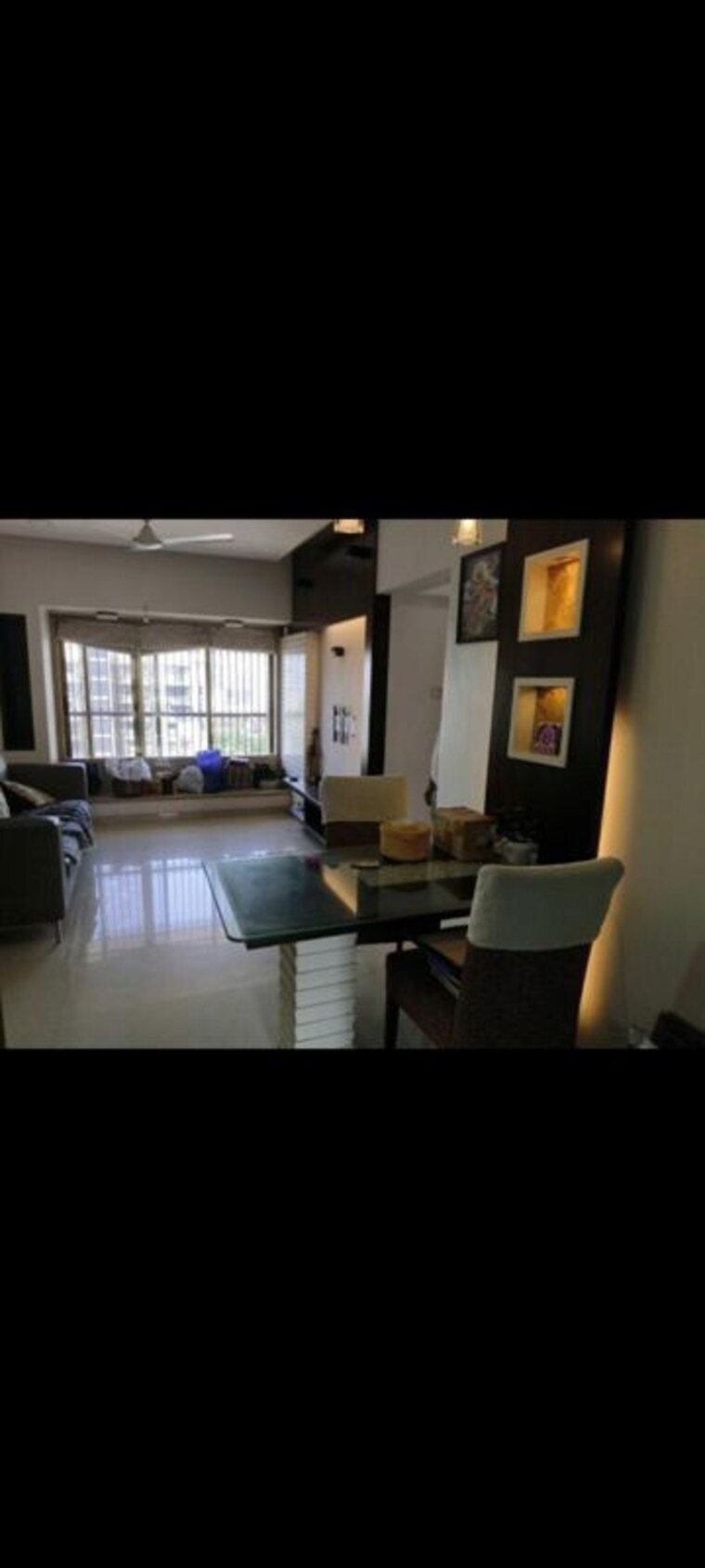 Living Room, twin-towers 3 Bedroom 1378 Sq.Ft. Apartment In Prabhadevi Mumbai 10377380