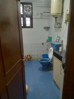 Bathroom in 3 BHK Apartment at Tarika CGHS, Sector 43 – for Rent