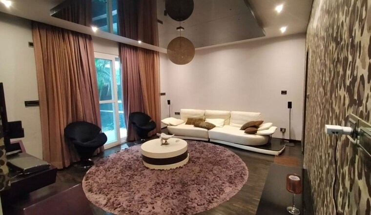 Living Room, nitesh-camp-david 3 Bedroom 2905 Sq.Ft. Builder Floor In Frazer Town Bangalore 10377394
