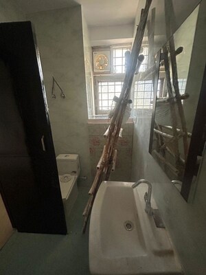 Building Lobby in 3 BHK Apartment at Shivlok CGHS Apartments, Sector 21d Indira Enclave – for Rent