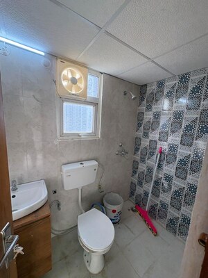 Bathroom in 2 BHK Apartment at Signature The Millennia 3, Sector 37d – for Rent