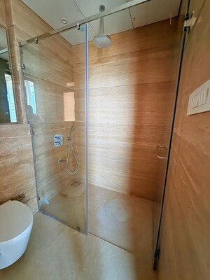 Bathroom in 4 BHK Apartment at Raheja Imperia, Worli – for Rent