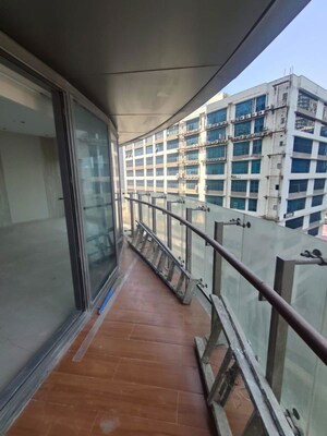 Balcony in 4 BHK Apartment at Lodha World View, Worli – for Rent