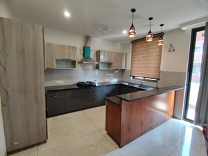 Kitchen in 3 BHK Builder Floor at Sector 9 Panchkula – for Rent