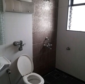 Bathroom in 2 BHK Apartment at Lodha Paradise, Majiwada – for Rent
