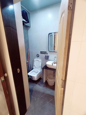 Attached Bathroom in 2 BHK Apartment at Amal Juhu Sheetal CHS, Juhu – for Sale