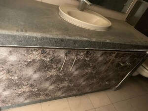 Bathroom in 2 BHK Apartment at Landmark The Residency, Sector 103 – for Rent