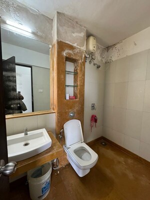Bathroom in 3 BHK Apartment at Lodha Splendora, Ghodbunder Road – for Rent