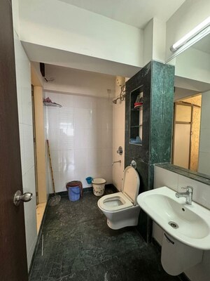 Bathroom in 3 BHK Apartment at Lodha Splendora, Ghodbunder Road – for Rent