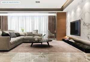 Living Room in 5 BHK Villa at Akshita Akreya, Shamirpet – for Sale