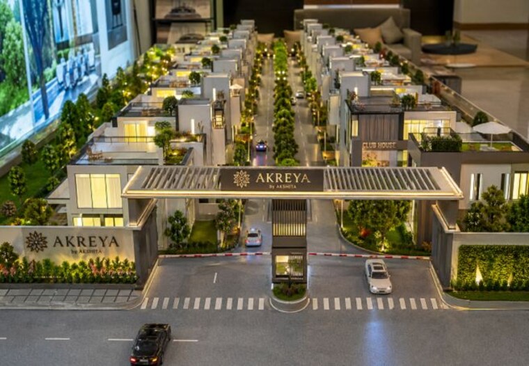 Master Plan, akshita-akreya 5 Bedroom 4260 Sq.Ft. Villa In Shamirpet Hyderabad 10377535