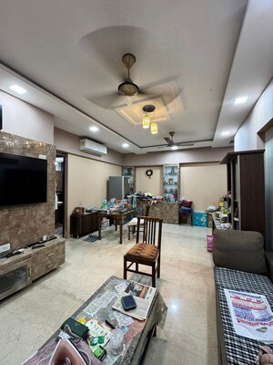 Living Room in 3 BHK Apartment at Lodha Splendora, Ghodbunder Road – for Sale