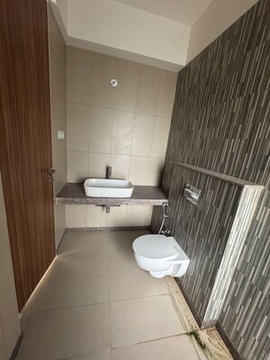 Bathroom in 3 BHK Apartment at Shapoorji Pallonji Vicinia, Powai – for Rent