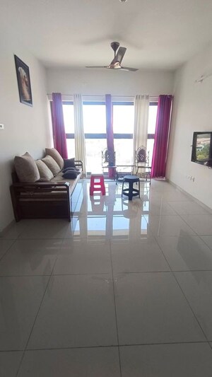 Living Room in 1 BHK Apartment at Paranjape Blue Ridge, Hinjewadi – for Rent