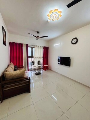 Living Room in 1 BHK Apartment at Paranjape Blue Ridge, Hinjewadi – for Rent