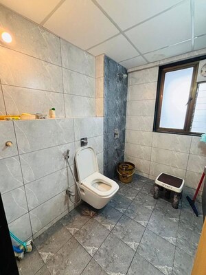 Bathroom in 1 BHK Apartment at Paranjape Blue Ridge, Hinjewadi – for Rent