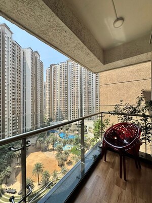 Balcony in 3 BHK Apartment at Lodha Splendora, Ghodbunder Road – for Sale