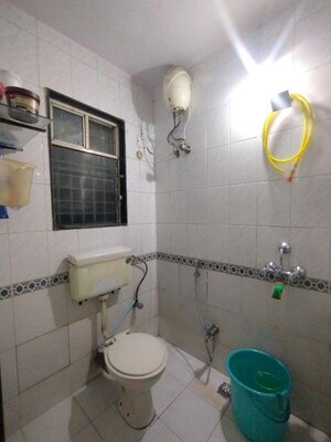 Attached Bathroom in 2 BHK Apartment at Nirmal Lifestyle Residency CHS Ltd, Mulund West – for Rent