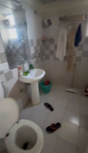 Bathroom in 2 BHK Apartment at Gaur Atulyam, Omicron I Greater Noida – for Rent