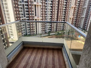 Balcony in 2.5 BHK Apartment at VTP Belair, Mahalunge – for Rent