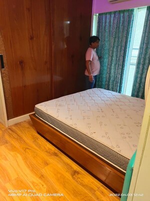 Bedroom in 2.5 BHK Apartment at L And T Seawoods Residences, Seawoods – for Rent