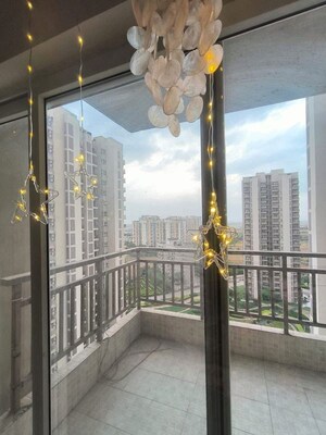 Balcony in 3.5 BHK Apartment at Adani M2K Oyster Grande, Sector 102 – for Sale