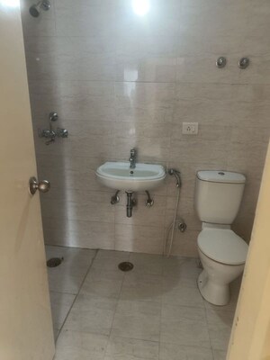 Bathroom in 3 BHK Apartment at MCC Signature Heights, Raj Nagar Extension – for Rent