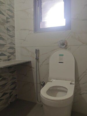 Bathroom in 3 BHK Apartment at Nivasa Enchante, Lohgaon – for Rent
