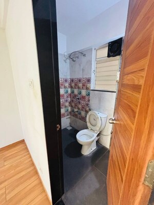 Bathroom in 2 BHK Apartment at Atlanta Apartment Wakad, Wakad – for Rent