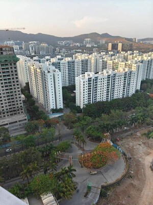 3 BHK Apartment – Exterior View View at Kumar Megapolis, Hinjewadi - for Rent