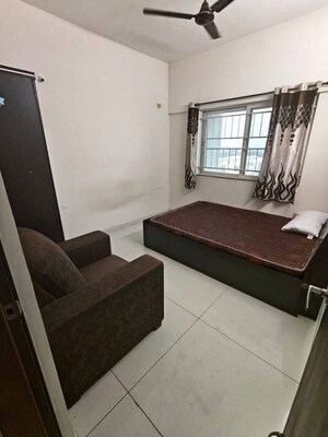 Balcony in 3 BHK Apartment at Kumar Megapolis, Hinjewadi – for Rent