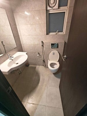 Bathroom in 3 BHK Apartment at Kumar Megapolis, Hinjewadi – for Rent