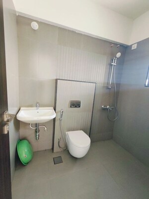 Bathroom in 2 BHK Apartment at Runal Spacio, Ravet – for Rent