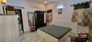 Bedroom in 3 BHK Builder Floor at Ansal Plaza Gurgaon, Palam Vihar – for Rent