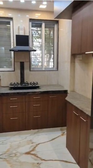 Kitchen in 3 BHK Apartment at Mahesh Kutir, Chembur – for Rent
