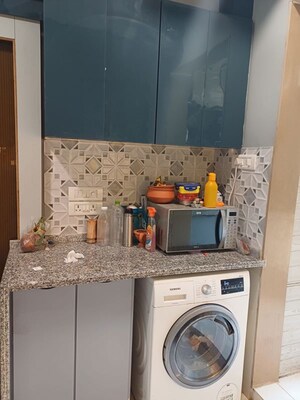 Kitchen in 2 BHK Apartment at One Hiranandani Park, Ghodbunder Road – for Sale