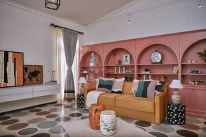 Living Room in 3 BHK Villa at Assagao – for Sale