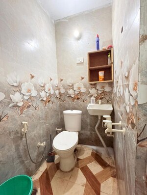Bathroom in 1 RK Independent House at Upsidc Site B – for Rent