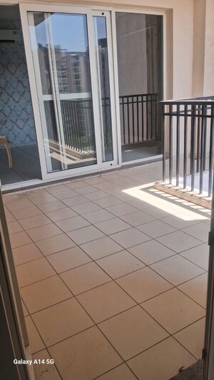 Balcony in 3 BHK Apartment at Motiaz Royal Citi, Ambala Highway – for Rent