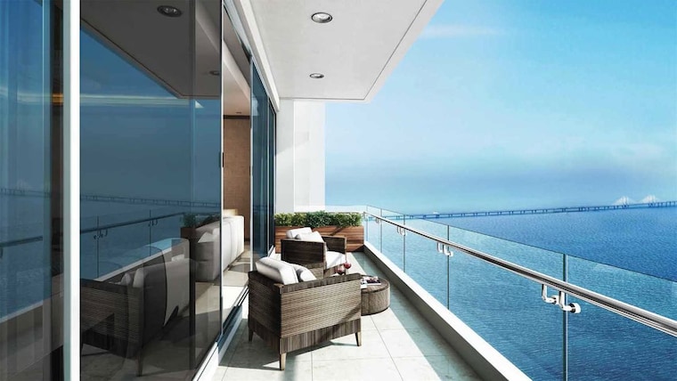 Balcony, hubtown-25-south 4 Bedroom 2496 Sq.Ft. Apartment In Prabhadevi Mumbai 10377777