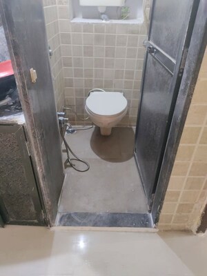 Attached Bathroom in 1 BHK Apartment at Vaishali Nagar CHS, Mulund West – for Rent