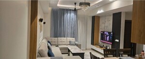 Living Room in 2 BHK Apartment at SS The Leaf, Sector 85 – for Sale