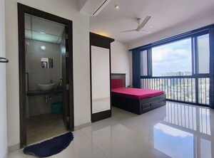 Living Room in 3 BHK Apartment at Duville Riverdale, Kharadi – for Rent