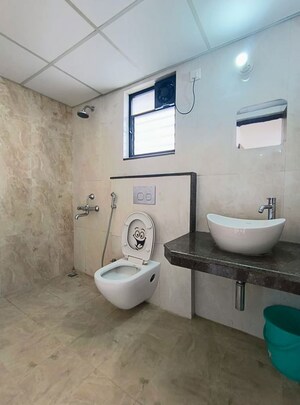 Bathroom in 3 BHK Apartment at Duville Riverdale, Kharadi – for Rent