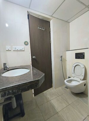 Bathroom in 3 BHK Apartment at Duville Riverdale, Kharadi – for Rent