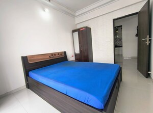Bedroom in 3 BHK Apartment at Duville Riverdale, Kharadi – for Rent
