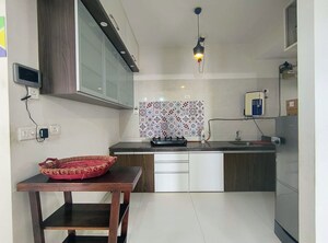 Kitchen in 3 BHK Apartment at Duville Riverdale, Kharadi – for Rent