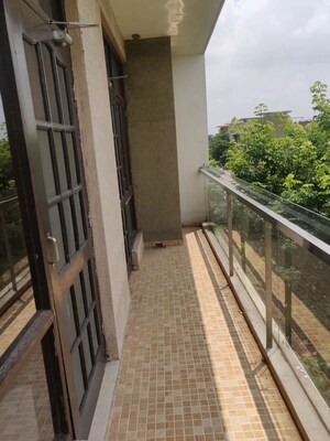 Balcony in 3 BHK Builder Floor at Omaxe New Chandigarh, North Mullanpur – for Sale