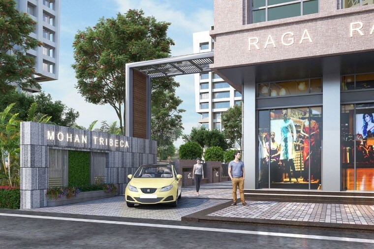 Exterior View, mohan-tribeca Commercial Shop 250 Sq.Ft. In Kalyan West Thane 10377843