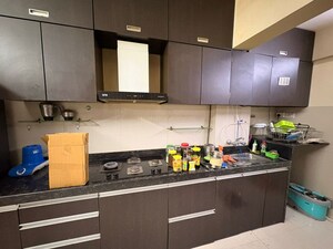 Kitchen in 3 BHK Apartment at Brahma Realty Skycity, Dhanori – for Rent